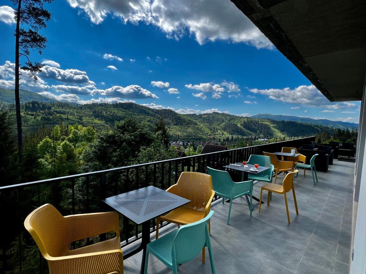 Карпатський Затишок Hotell Slavske Exteriör bild