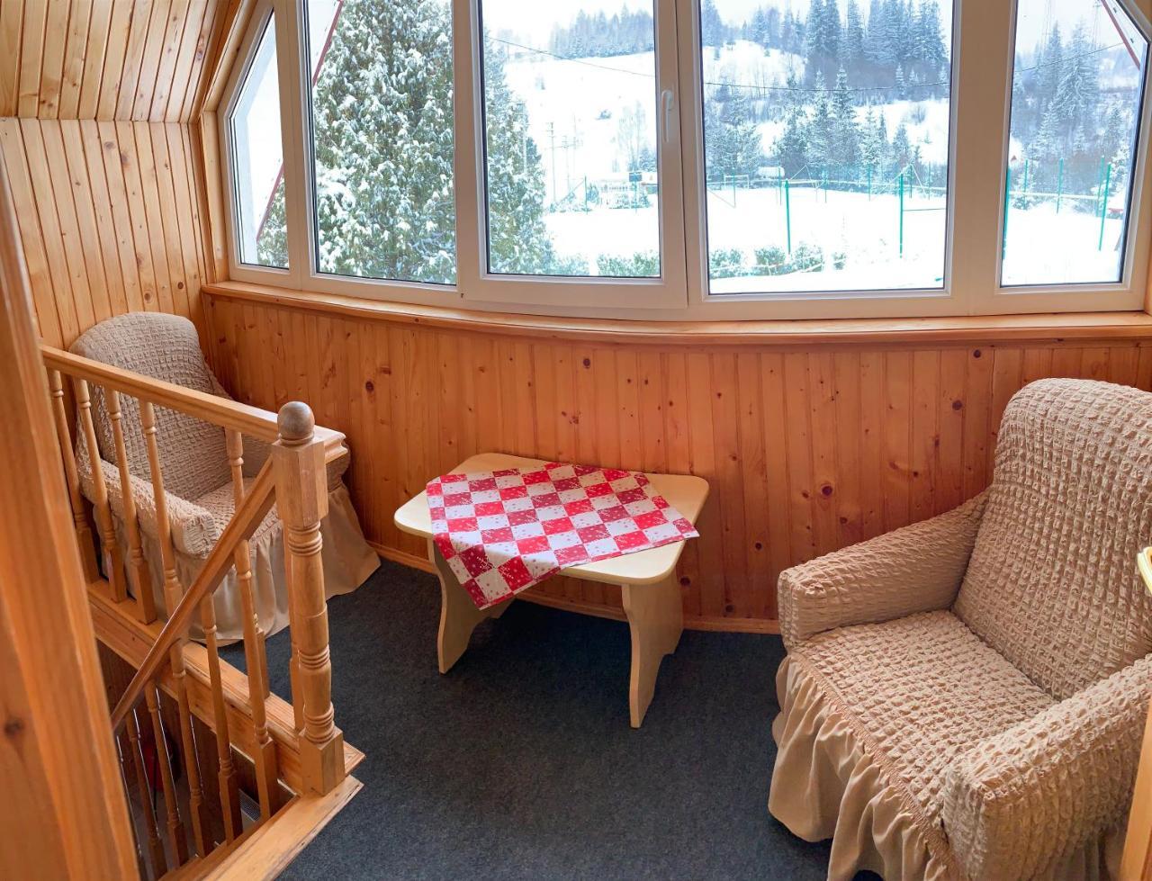 Карпатський Затишок Hotell Slavske Exteriör bild