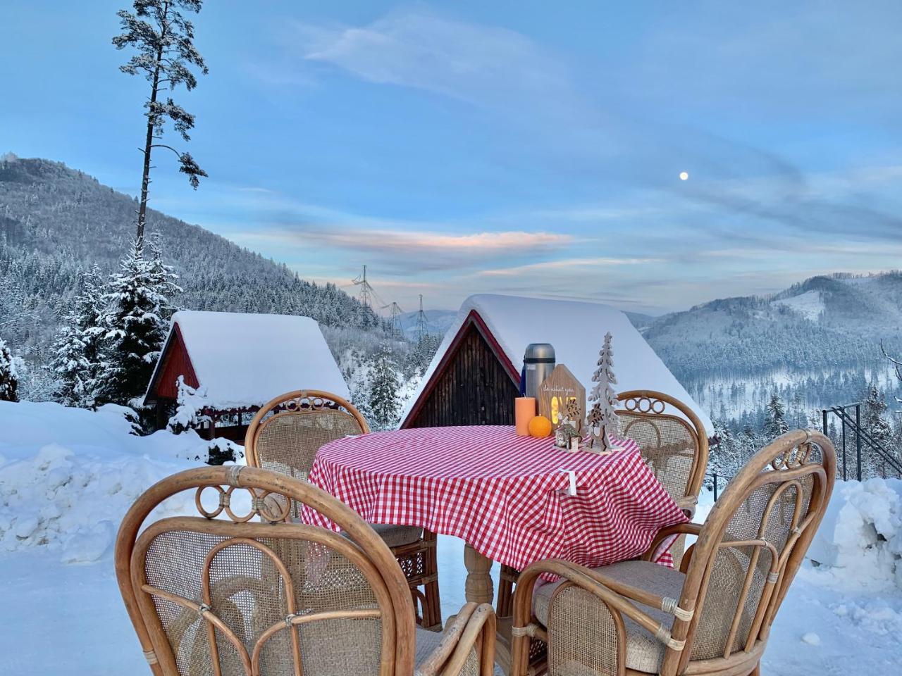 Карпатський Затишок Hotell Slavske Exteriör bild